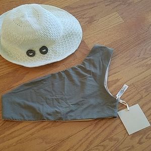 🔥Cali Dreaming Sombrero Top. Olive color/L